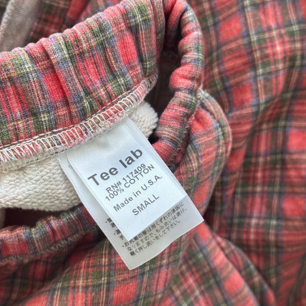 FRANK & EILEEN Tee Lab Red Plaid Long Sleeve & Pant Set XS/S - Picture 5 of 7